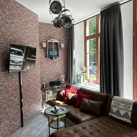 Ruhige Wohnung Im Fabrikstil In Chemnitz Extérieur photo