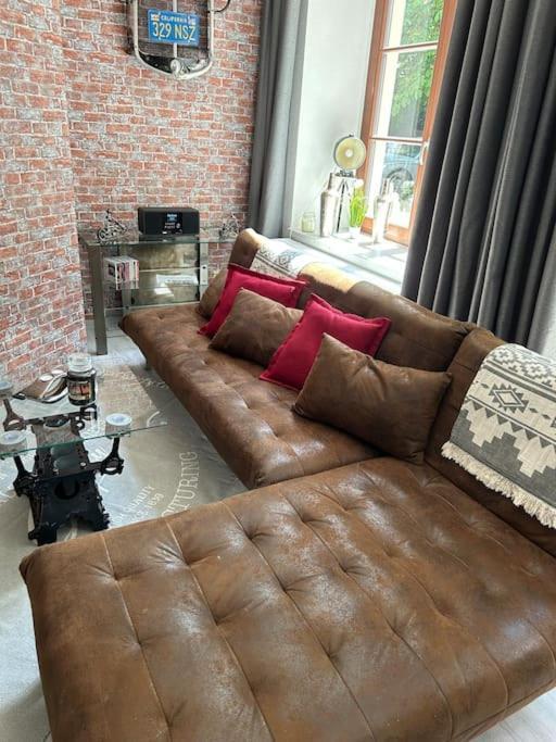 Ruhige Wohnung Im Fabrikstil In Chemnitz Extérieur photo