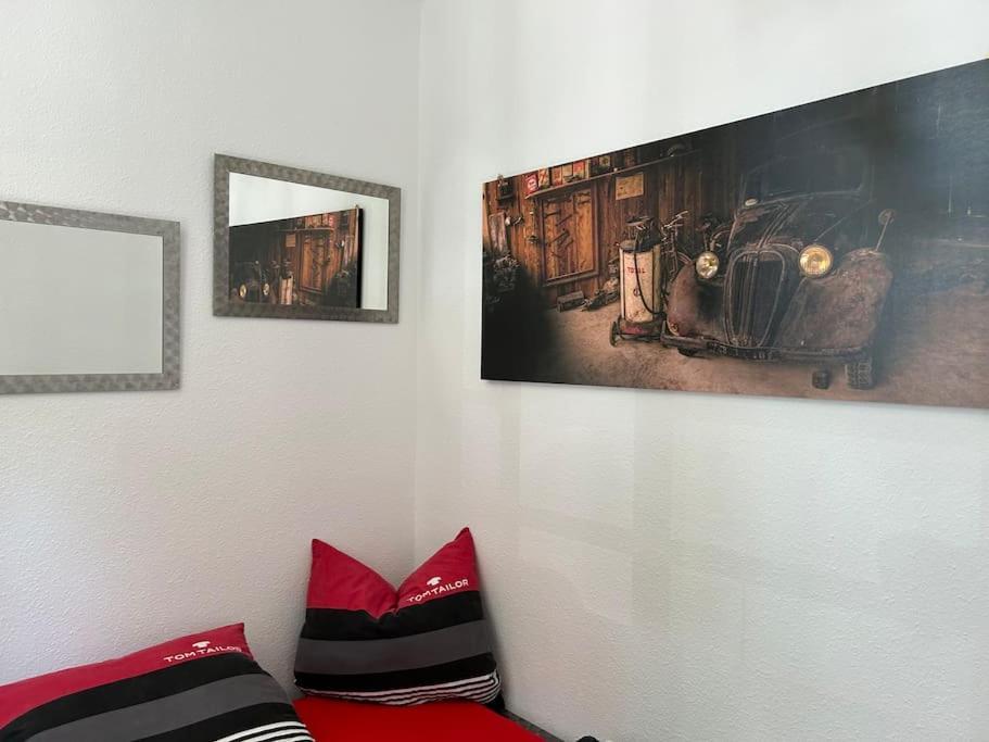 Ruhige Wohnung Im Fabrikstil In Chemnitz Extérieur photo