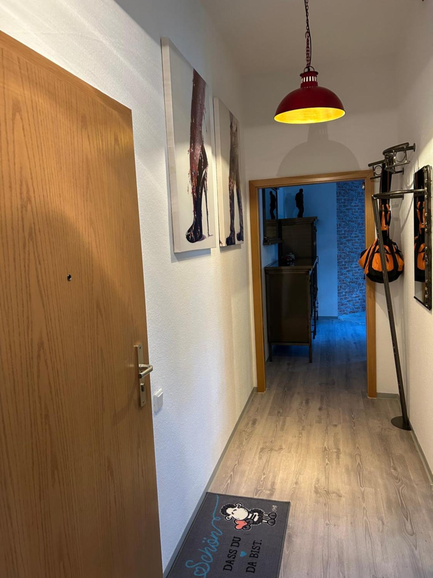 Ruhige Wohnung Im Fabrikstil In Chemnitz Extérieur photo